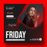 Black Friday Social Media Post Template - Download Grátis Black Friday Social Media Post Template
