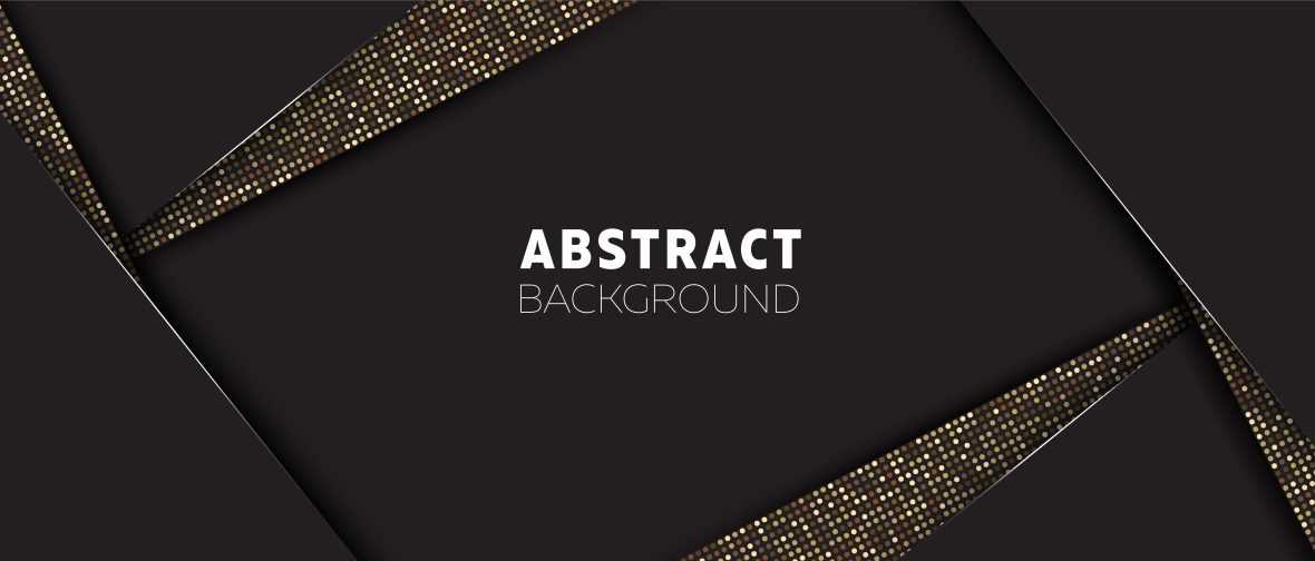 Black glitter abstract background
