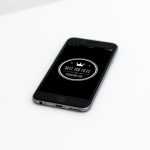 Black iPhone 6 Free Mockup