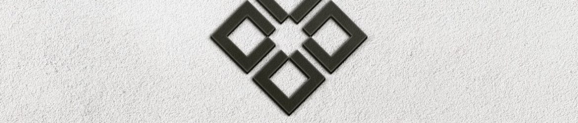 Black Logo Mockup on White Wall