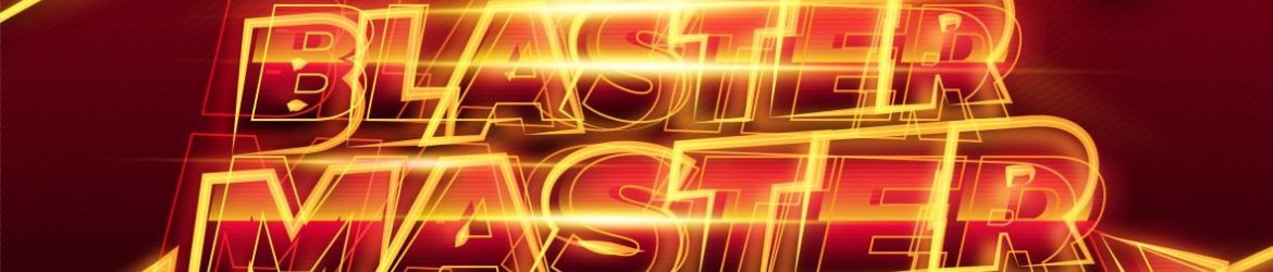 Blaster Master Text Style Effect