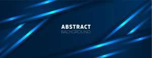 Blue Background With Gradient Light Blue Lines