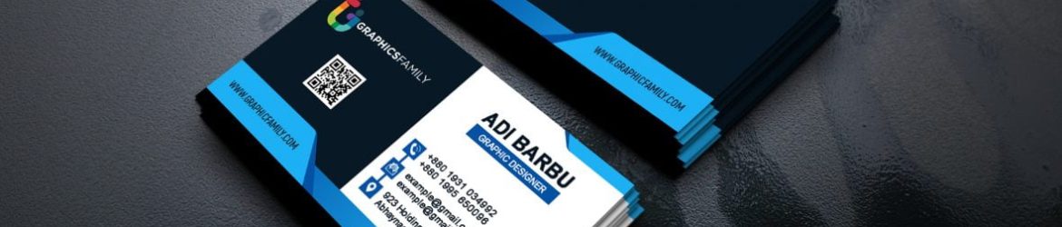 Blue Business Card Design