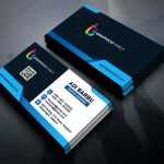 Blue Business Card Design
