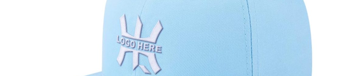 Blue Cap Logo Mockup