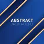 Blue Gradient with Golden Lines Background Template - Download Grátis Blue Gradient with Golden Lines Background Template