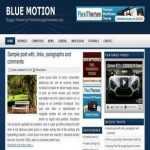 Blue Motion - Template para Blogger Blue Motion