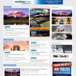 Blue Theme - Template para Blogger Blue Theme