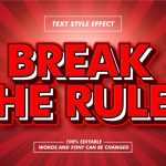 Blushing Red Text Effect