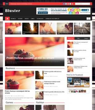 Bluster Responsive
