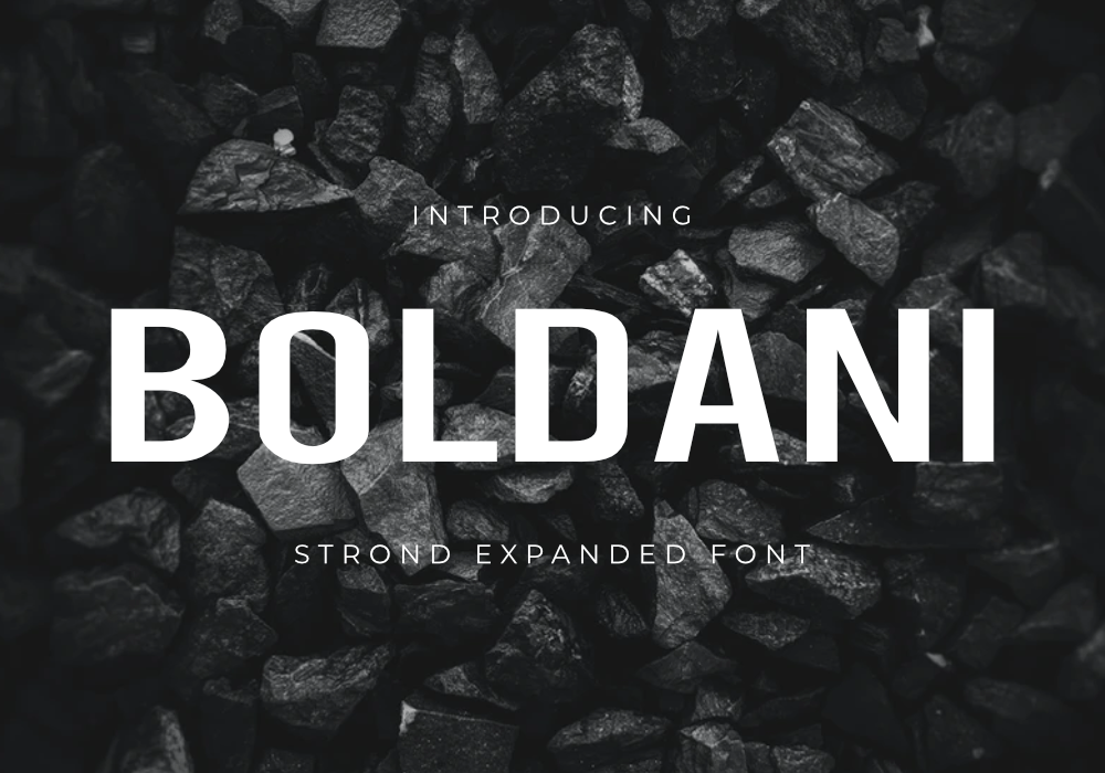Boldani Font