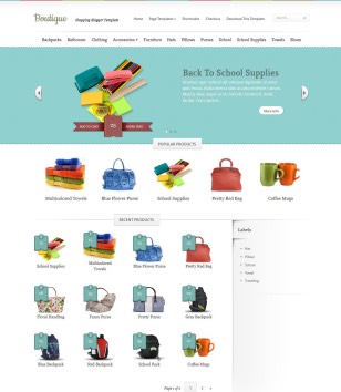 Boutique Shopping Store