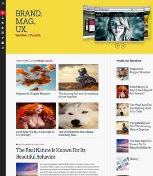 Brand Mag UX Responsive