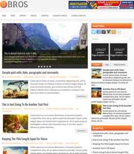 Bros Responsive