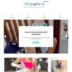 Brownie - Template para Blogger Brownie