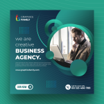 Business Agency Social Media Template - Download Grátis Business Agency Social Media Template