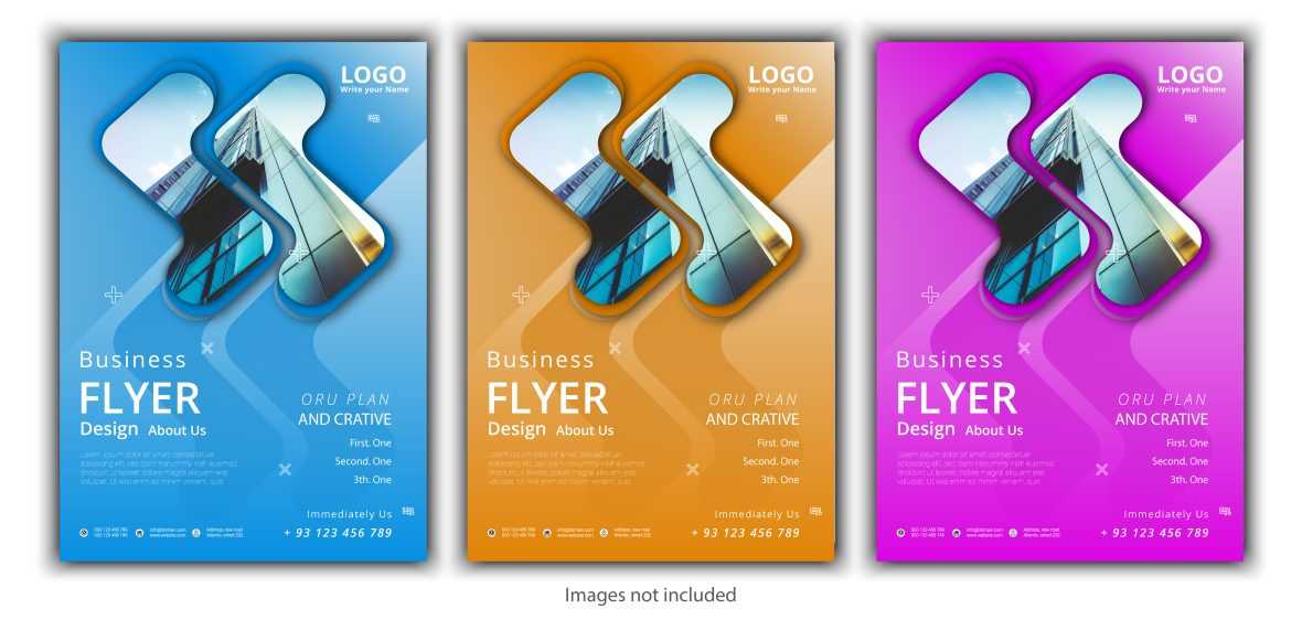 Business Brochure Abstract Template Design