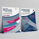 Business brochure design template vector image - Download Grátis Business brochure design template vector image