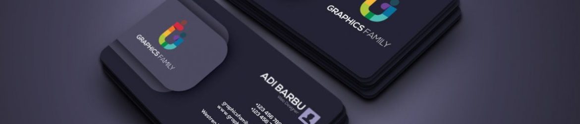 Business Card Layout PSD Template