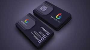 Business Card Layout PSD Template