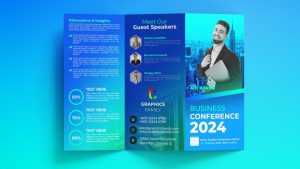 Business Conference 2024 Trifold Design
