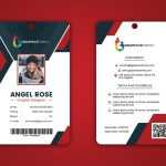 Business Identification Card Design Template