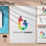 Business Stationery Mock-Up Design Free PSD