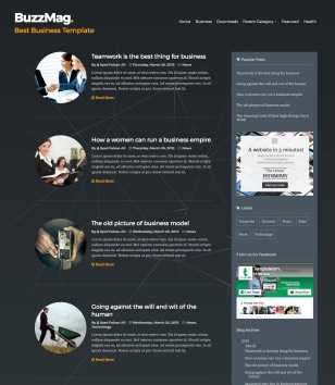 BuzzMag Responsive