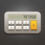 Calculator Free PSD File