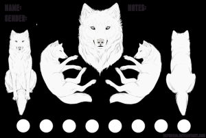 Canine Free Lineart PSD