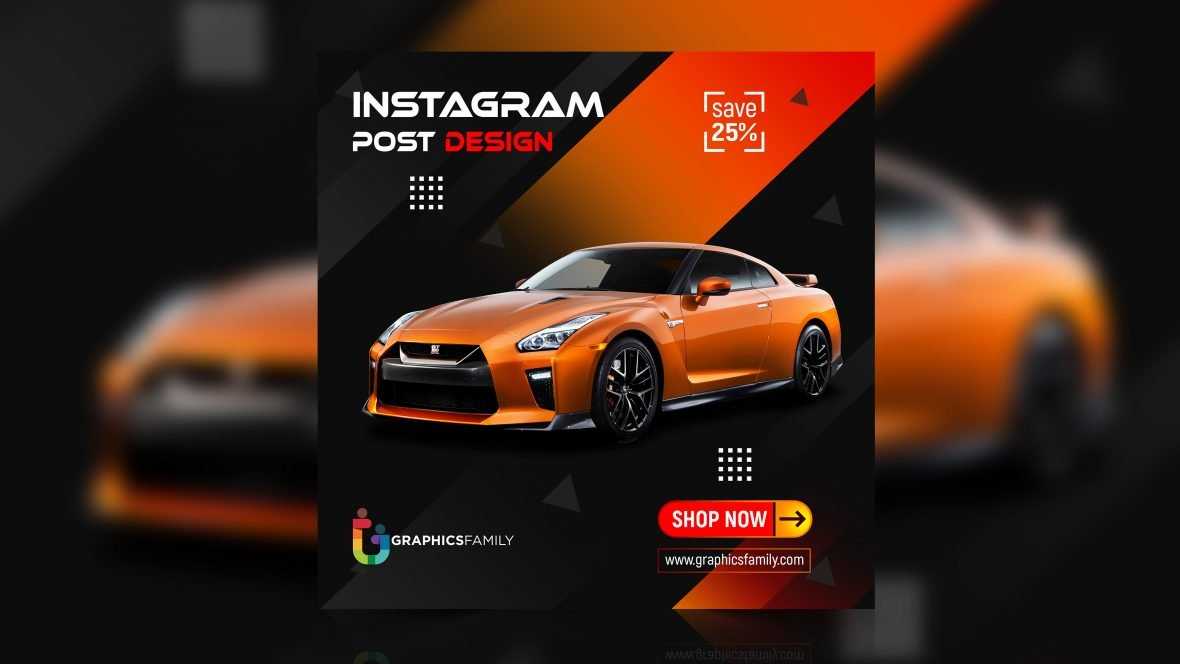 Car Automotive Social Media Instagram Banner