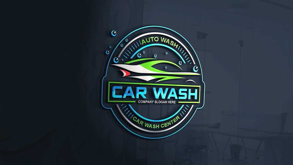 Car Wash Logo Template