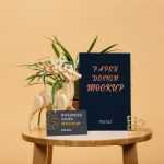 Card And Paper Design Mockup - Download Grátis Card And Paper Design Mockup