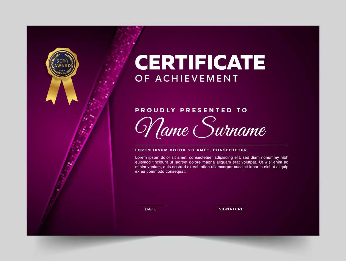 Certificate of Appreciation Template