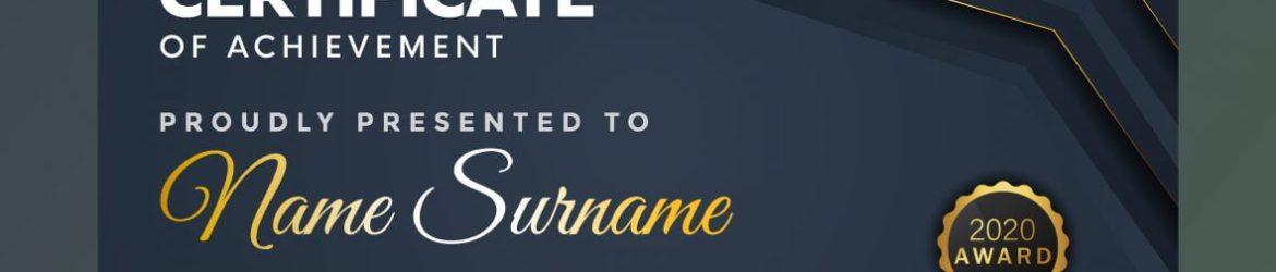 Certificate Or Diploma Template