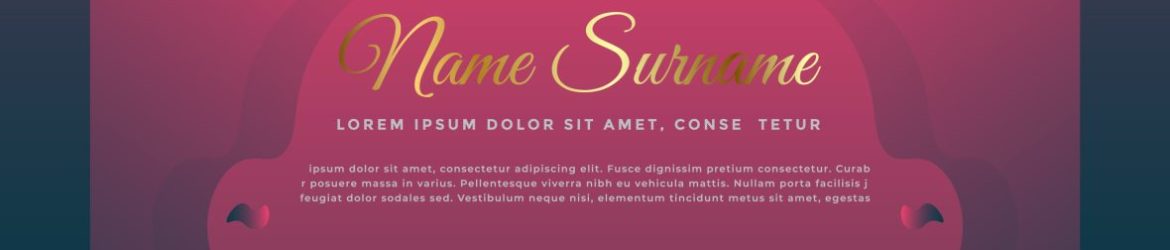 Certificate Template with Modern Elements