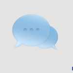 Chat Bubble Free PSD