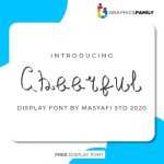 Cheerful Year Font - Download Grátis Cheerful Year Font