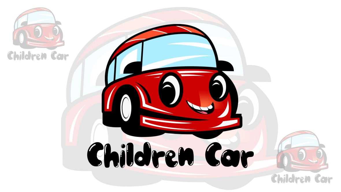 Children Car Logo Template