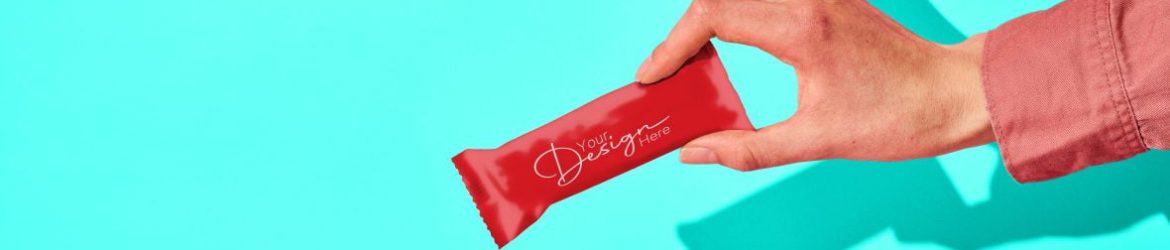 Chocolate Bar Design Mockup