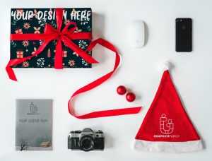 Christmas Gift Mockup