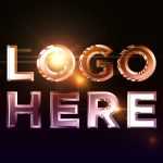 Chrome Effect Logo Mockup