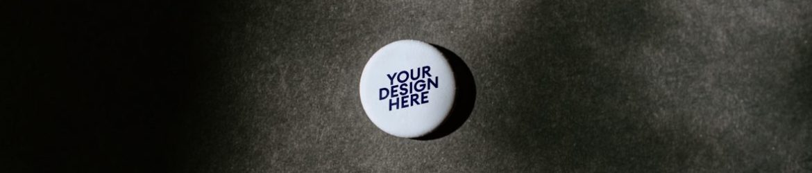 Circular Badge Design Mockup
