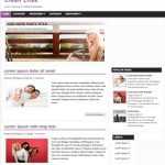 Clean Lilas - Template para Blogger Clean Lilas