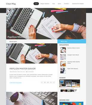 Clean Mag Responsive