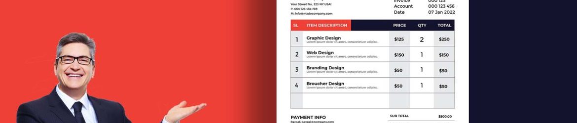 Clean & Professional Invoice Template