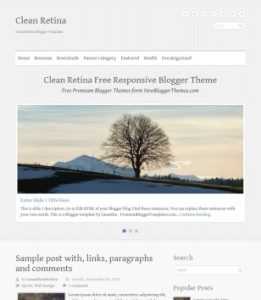 Clean Retina Responsive