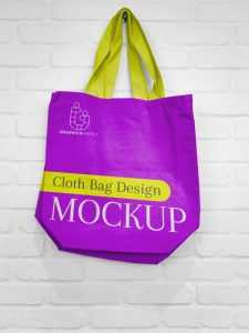 Cloth bag Design Mockup