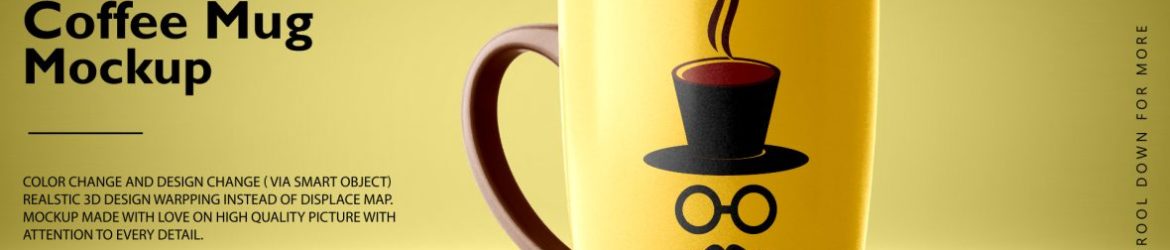 Coffee Mug PSD Mockup Coffee Mug PSD Mockup