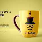 Coffee Mug PSD Mockup